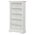 White Open Bookcase W28021
