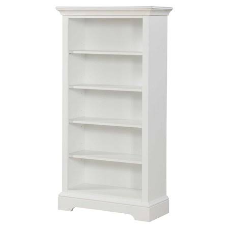 White Open Bookcase W28021