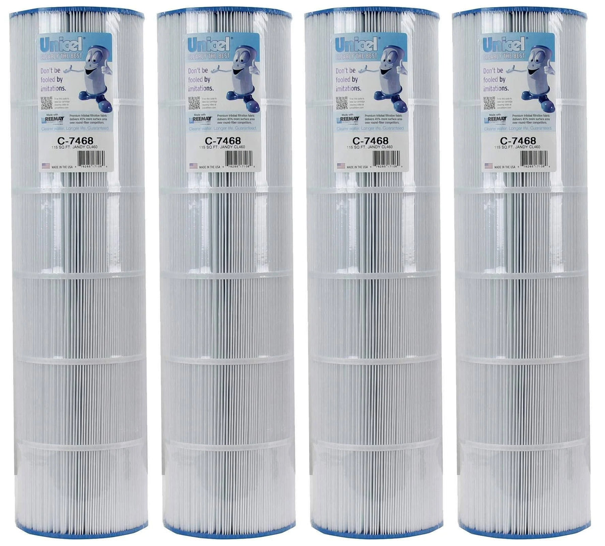 4 Pack Cartridge Filter E74657