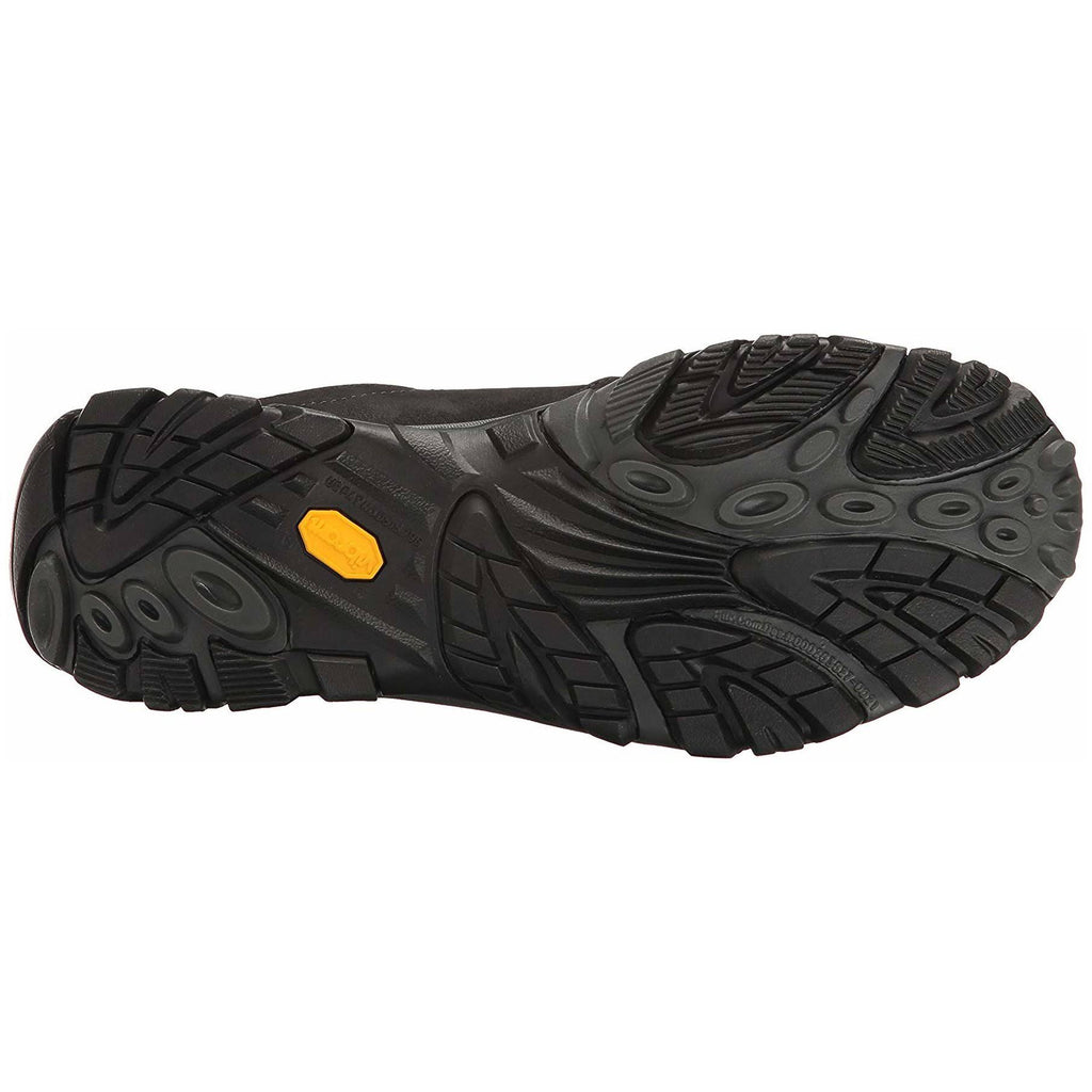 Black Wide Waterproof Lace Shoes J1291