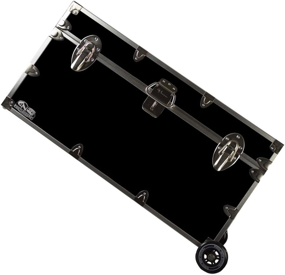 Hot Pink 32 x 18 x 16.5 Inches Lockable Trunk with Wheels I3291