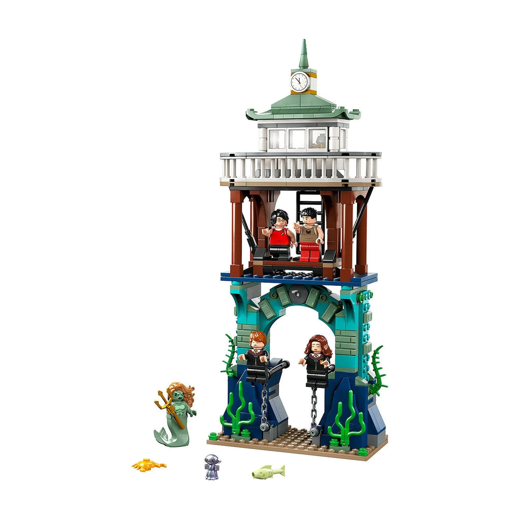 LEGO Harry Potter Triwizard Tournament: The Black Lake Building Set 76420 Toy Playset with Harry, Hermione, and Ron Minifigures O583017