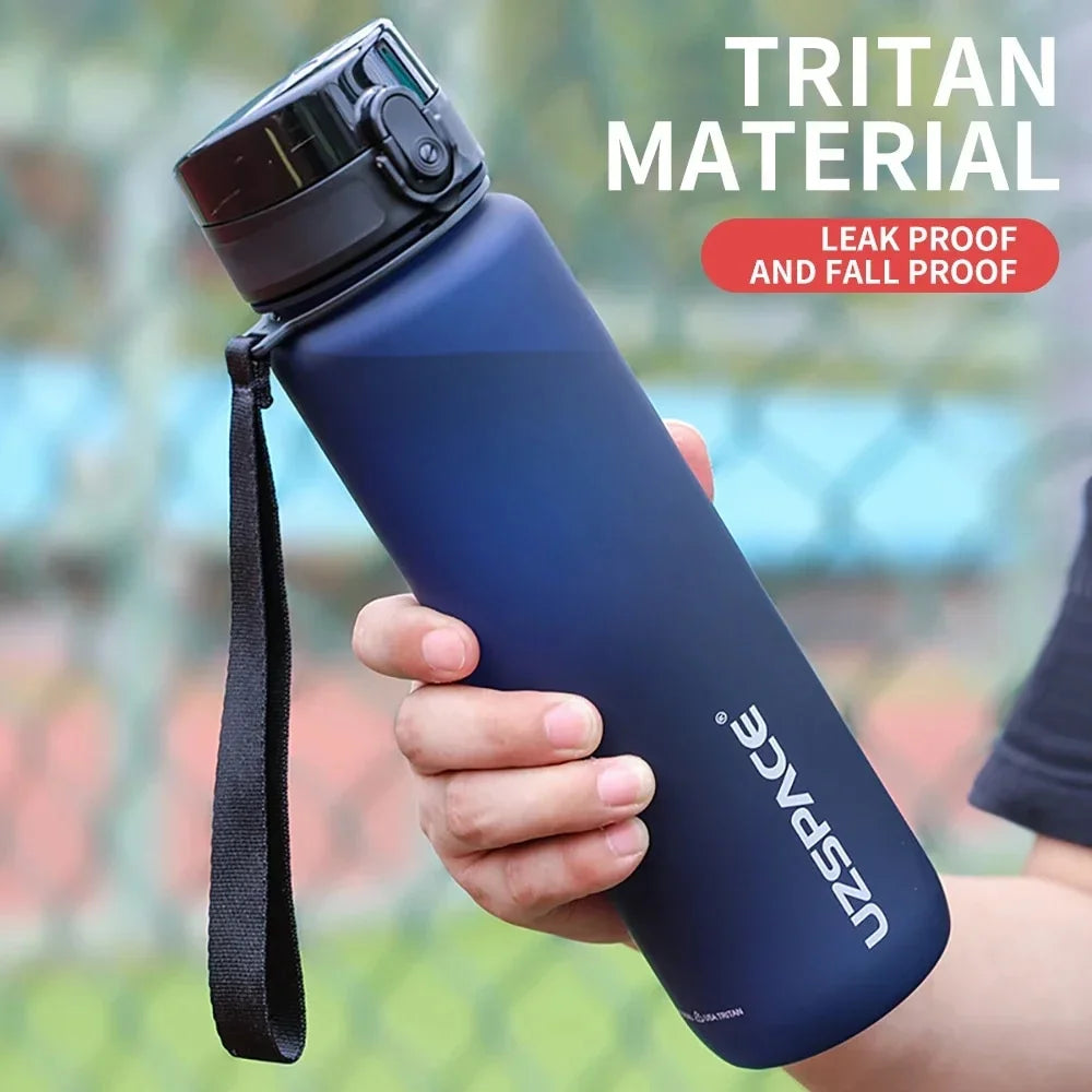 Blue 800ML BPA Free Leak Proof Water Bottle E8521