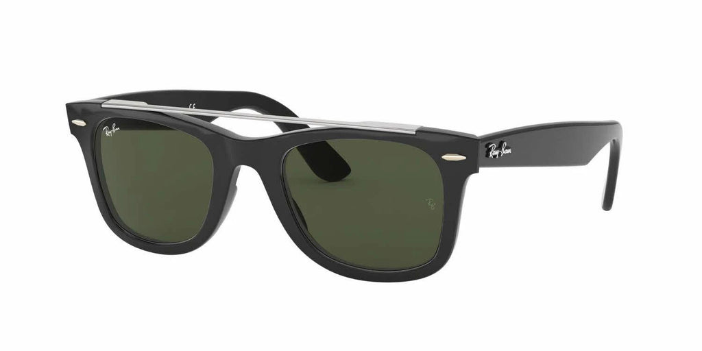 Black/Green Sunglasses K422