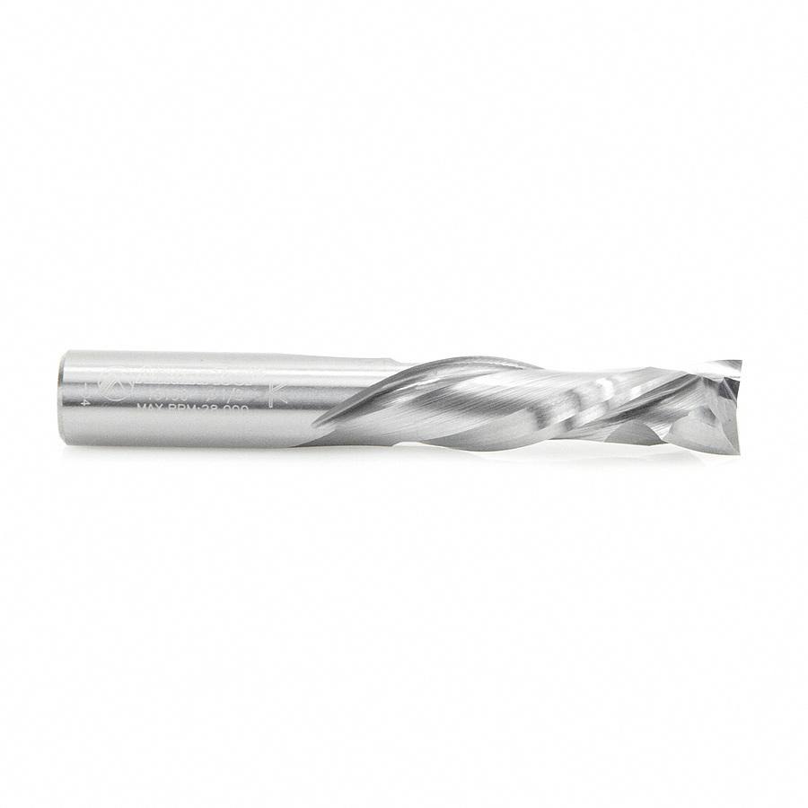 Solid Carbide Compression Spiral 1/2 Dia x 1-5/8 x 1/2 inch Shank N13394