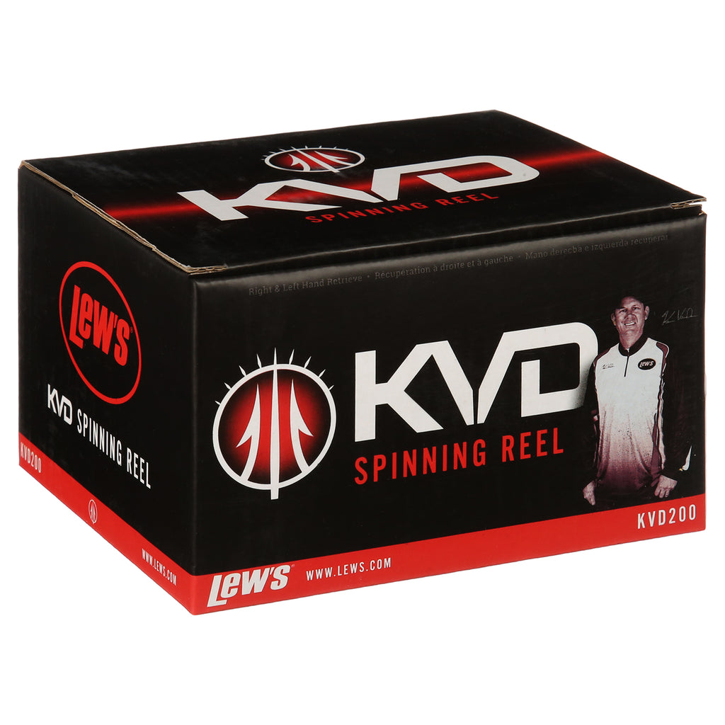 KVD Red Spinning Fishing Reel G374947