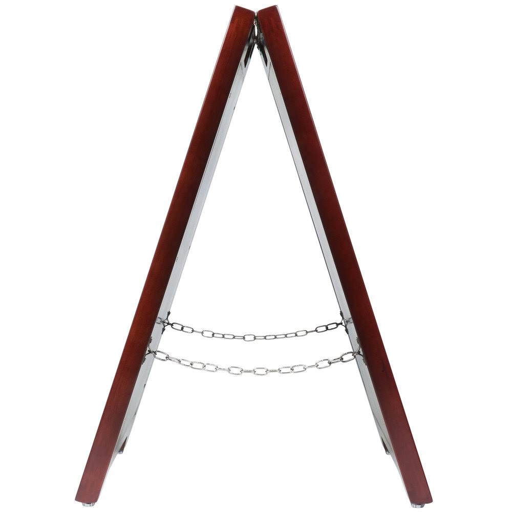 Brown & Brass 2-Sided CAUTION Sign O384