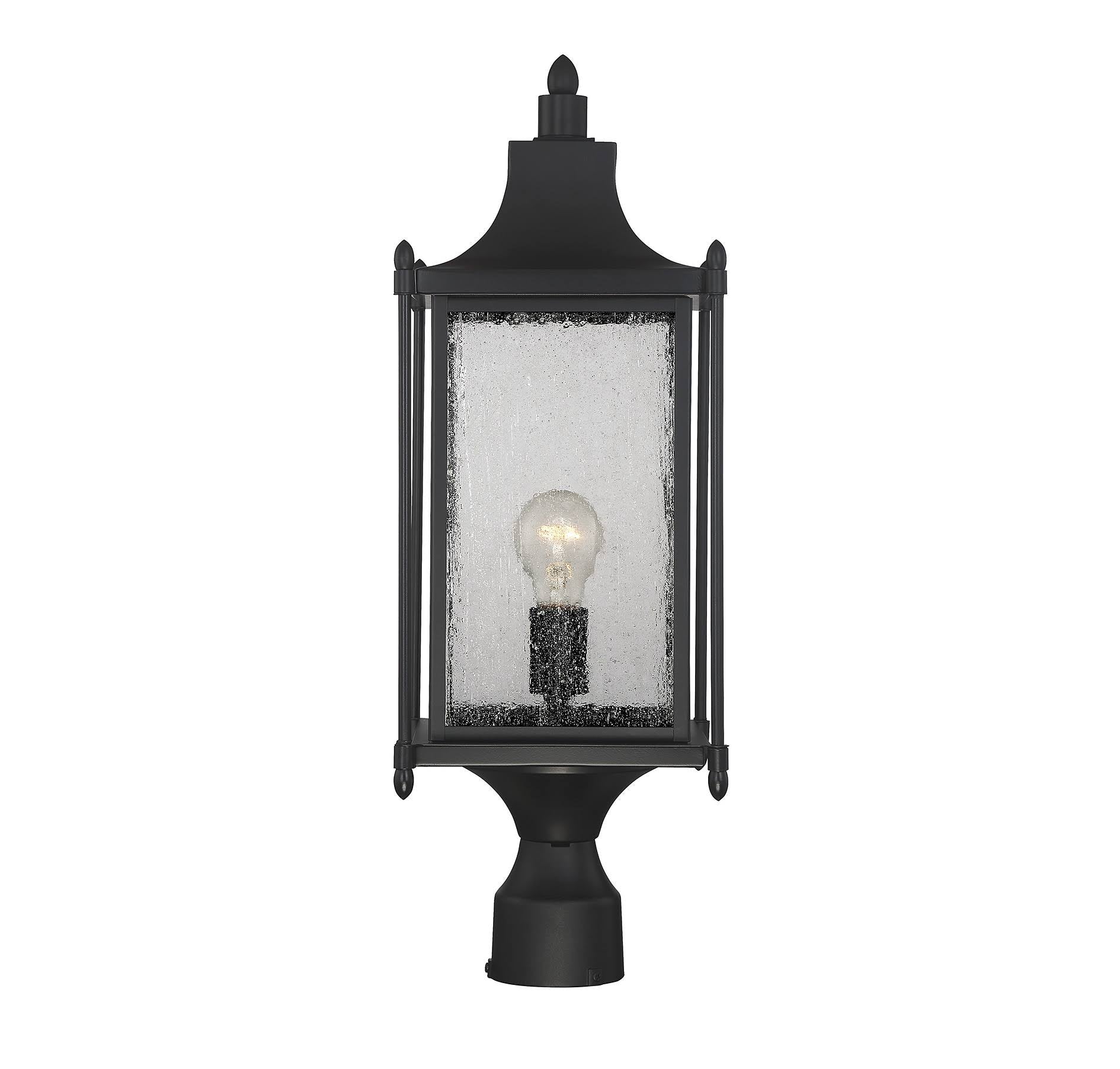 Black Post Lantern Y754354