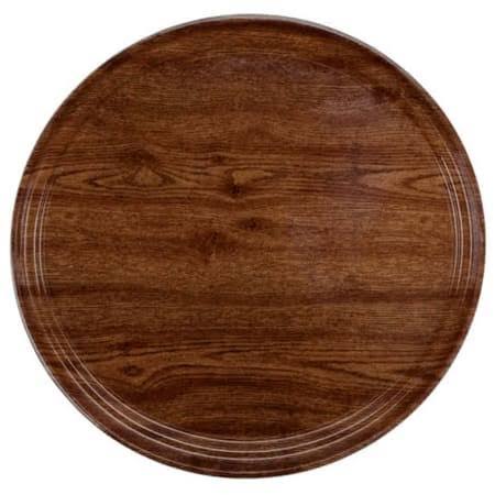 13x22 Round Fiberglass Serving Tray A649