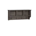 Wood Wall Shelf with Hooks P6611