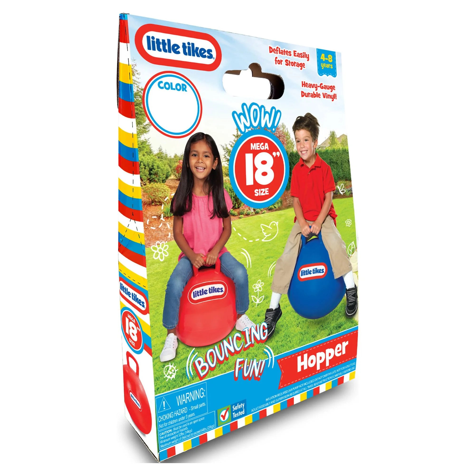 Red 18 inch Space Hopper Bouncing Ball I3856
