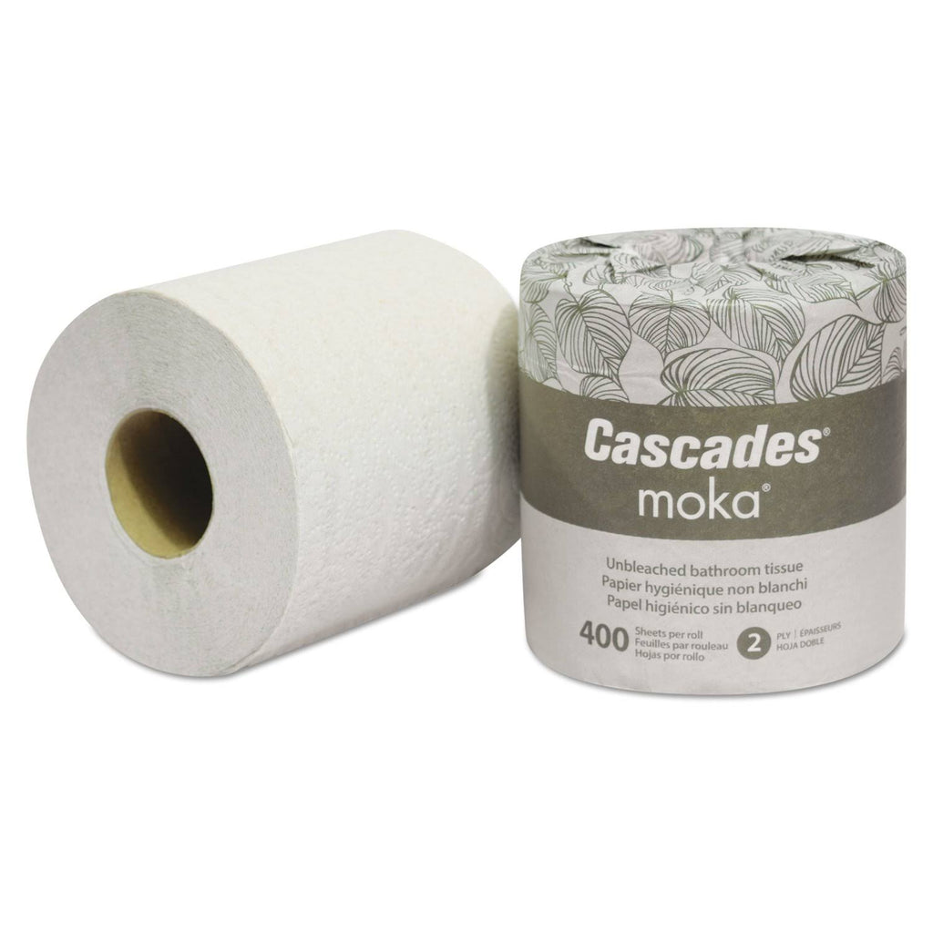 Beige 2 Ply Bath Tissue, 400/Rl, 80 Rl/Ctn S709620