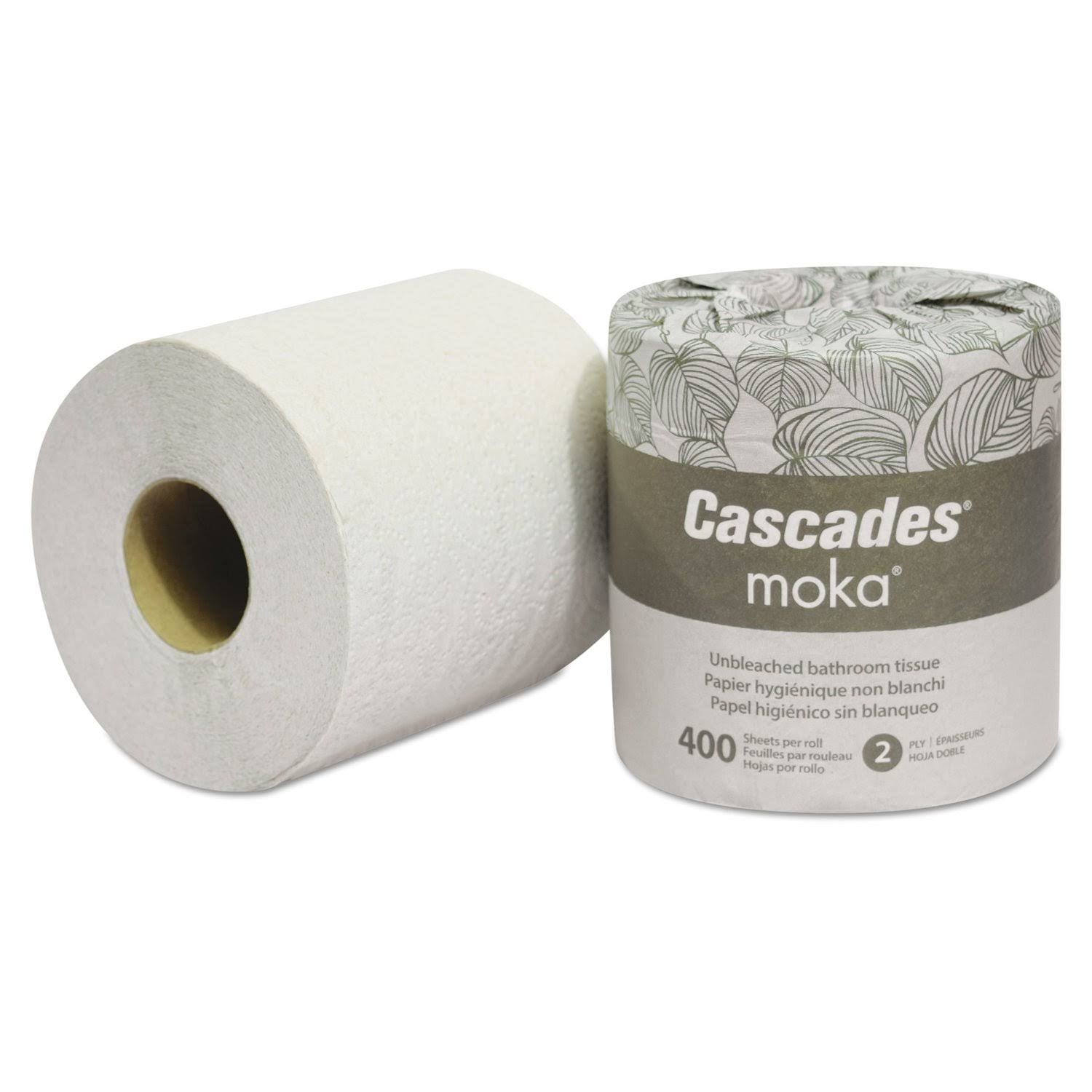 Beige 2 Ply Bath Tissue, 400/Rl, 80 Rl/Ctn S709620