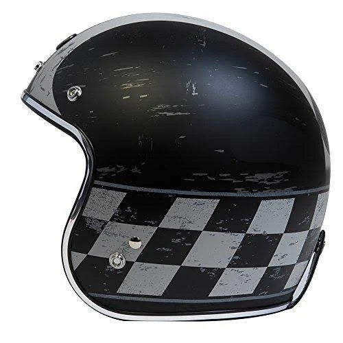 Black/Bronze Open Face Helmet K2692