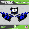 GFX Graphics Kit for Kawasaki KX100 Q5139