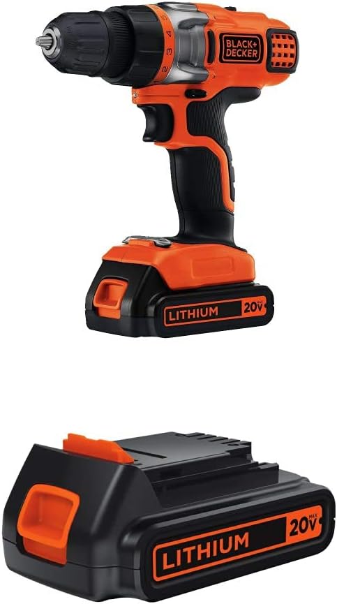 20V MAX 2-Speed Cordless Drill Driver Pack of 2 J993605