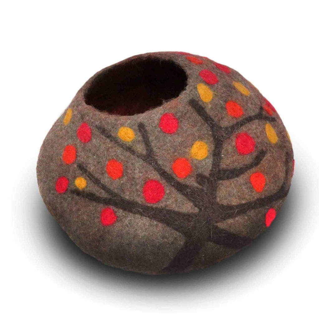 Wool Cat Cave and Bed L4709