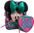 16" School Backpack With Detachable Lunch Box Set W4817