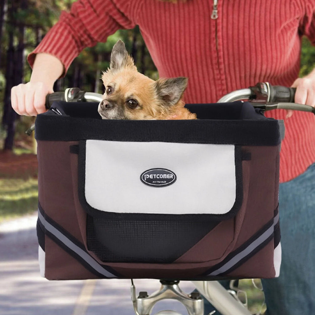 Folding Bicycle Basket Pet Carrier F7682