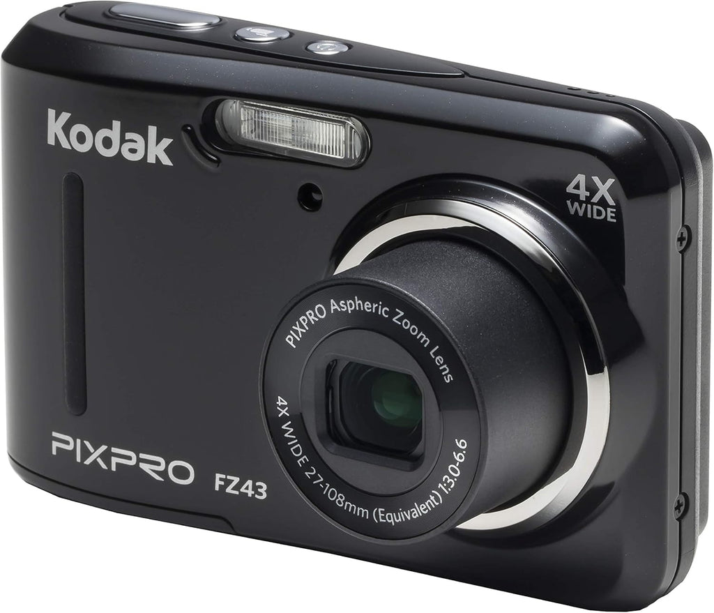 16MP Digital Camera with 4X Optical Zoom and 2.7 LCD Screen Black L966415