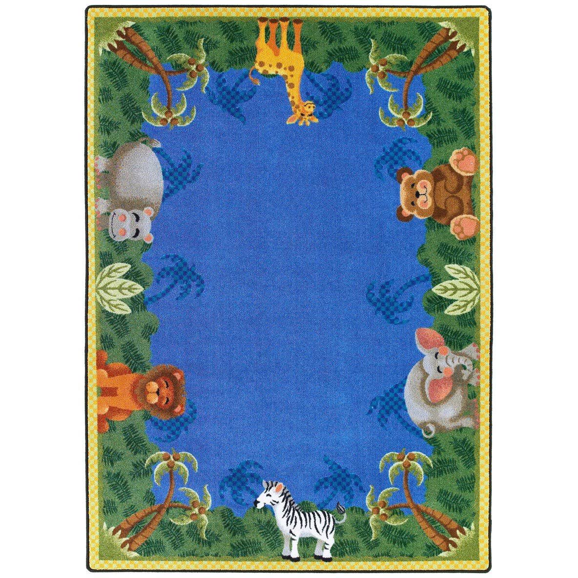 Jungle Friends 3'10 x 5'4 Multi Carpet K374867