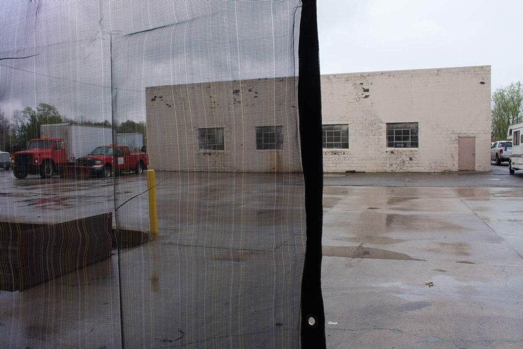 12'x26' 10oz Multi Mesh Tarp PVC Coated Poly Shade Netting Z204980