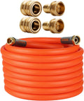 5/8 in x 50 ft Ultra Flexible Water Hose with 2 Set Quick Connect, Heavy Duty, 600 PSI B194882