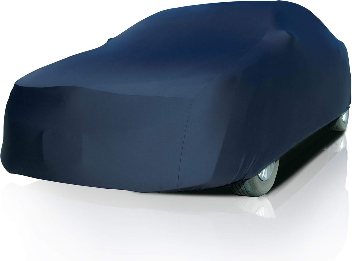 Black Semi Custom Fit Satin Car Cover N171339