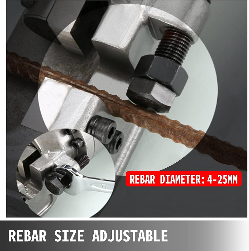 Electric Hydraulic Rebar Cutter with Adjustable Alloy Steel Blade R7850