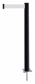 Spike Post, Black Post, 43x22 H V4704