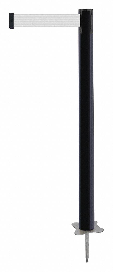 Spike Post, Black Post, 43x22 H V4704