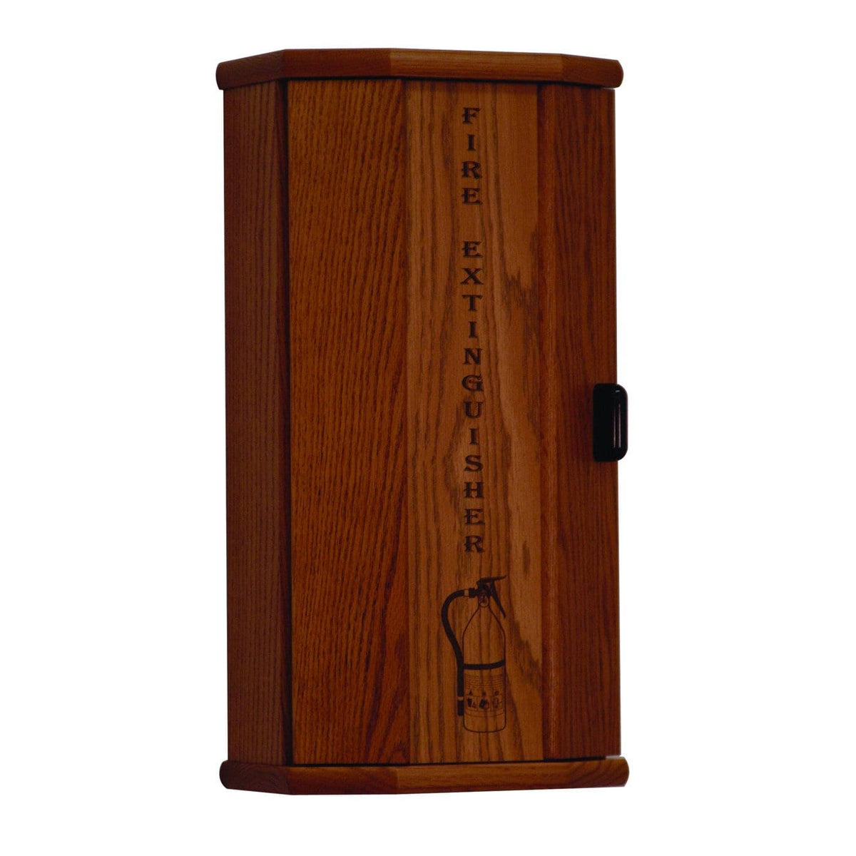 Medium Oak Wooden Fire Extinguisher Cabinet B691308
