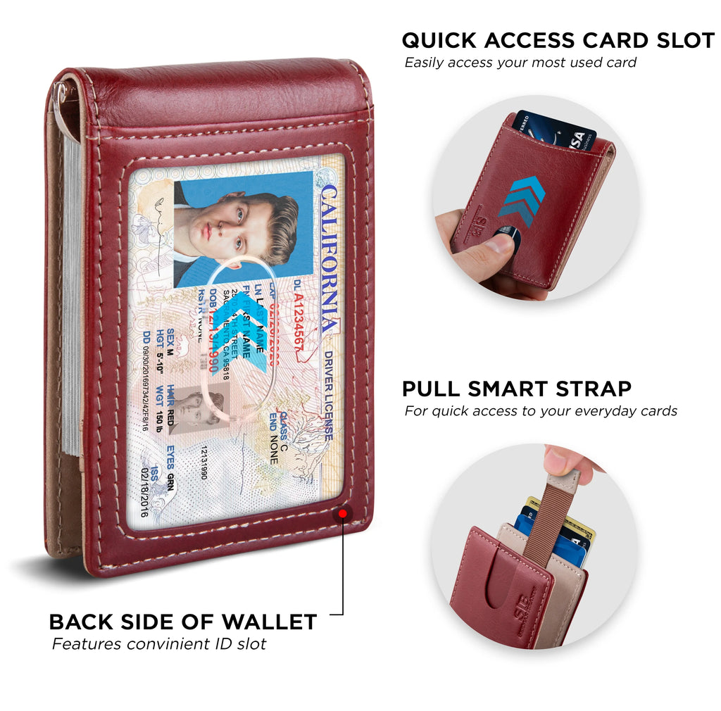 Slim Wallet RFID Blocking Card Holder J99275