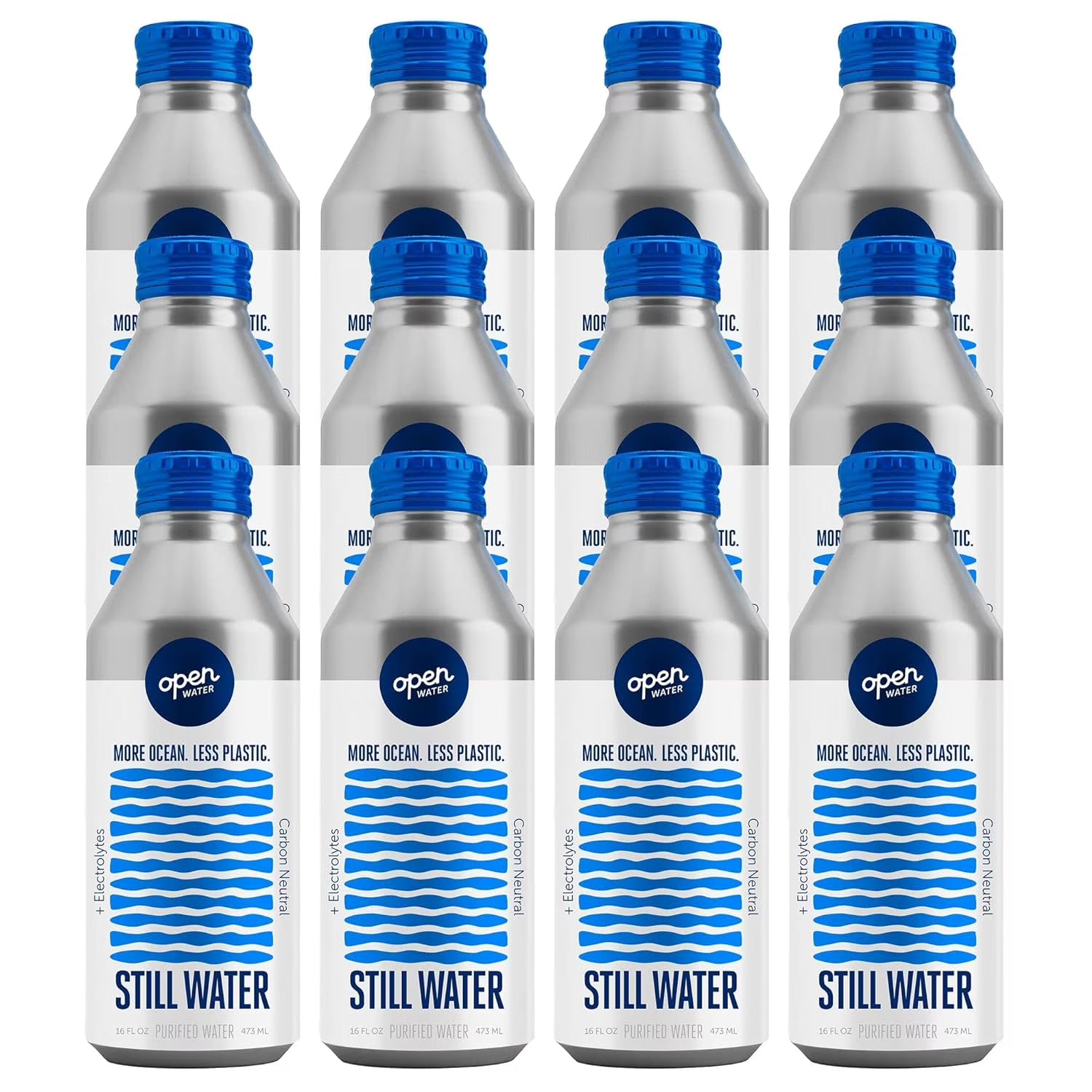 16 Oz Bottled Water With Electrolytes, Case Of 12 N321041