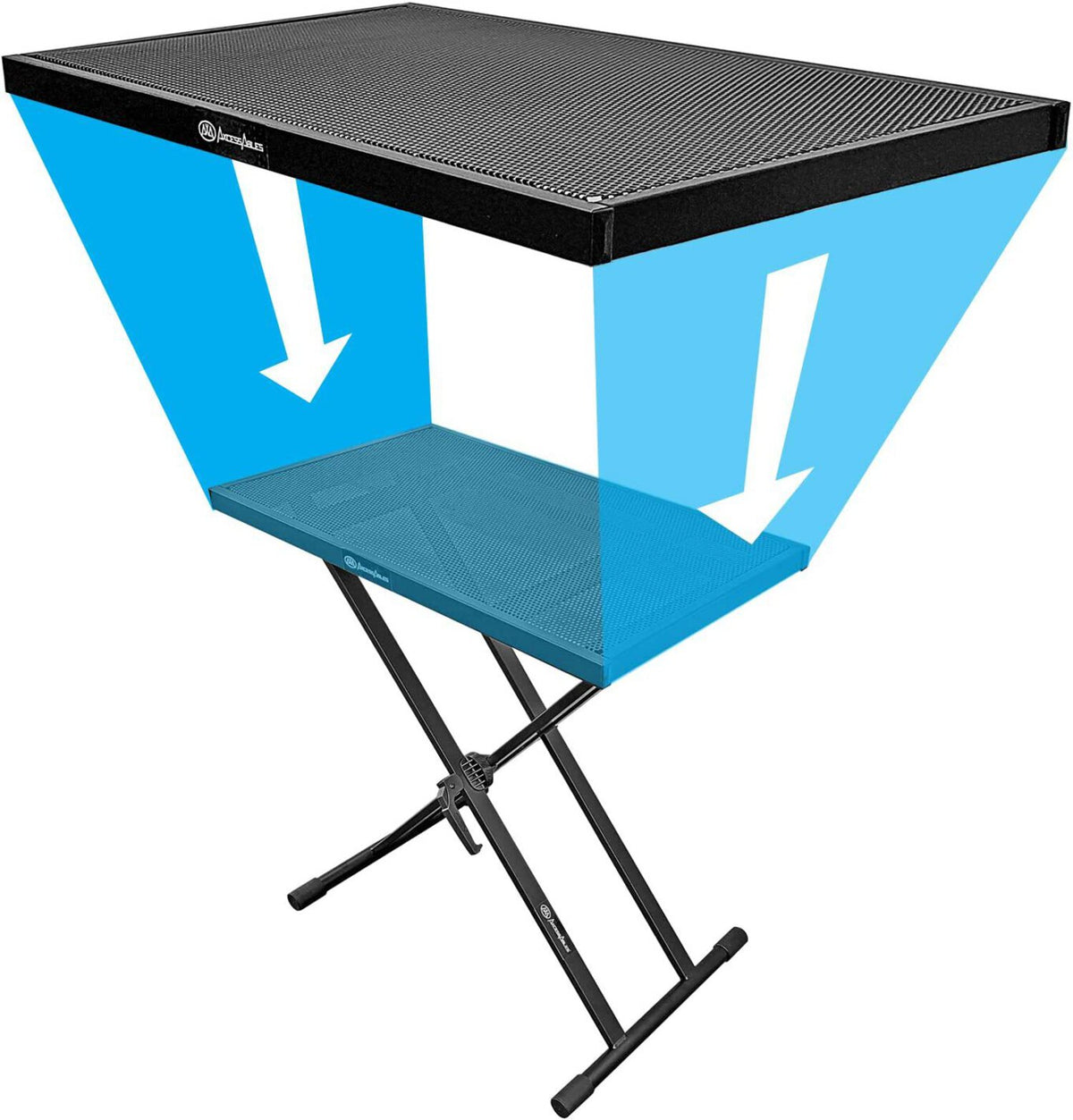 Portable DJ Table Stand with Carry Bag Q3739