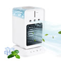 Portable USB Evaporative Air Cooler Fan with 3 Wind Speeds V765734