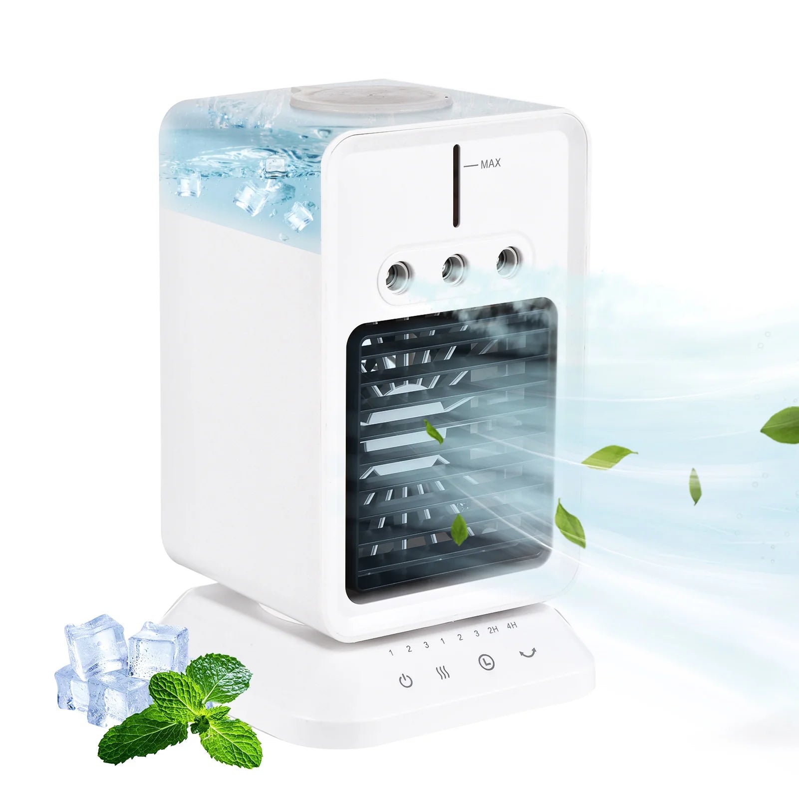Portable USB Evaporative Air Cooler Fan with 3 Wind Speeds V765734