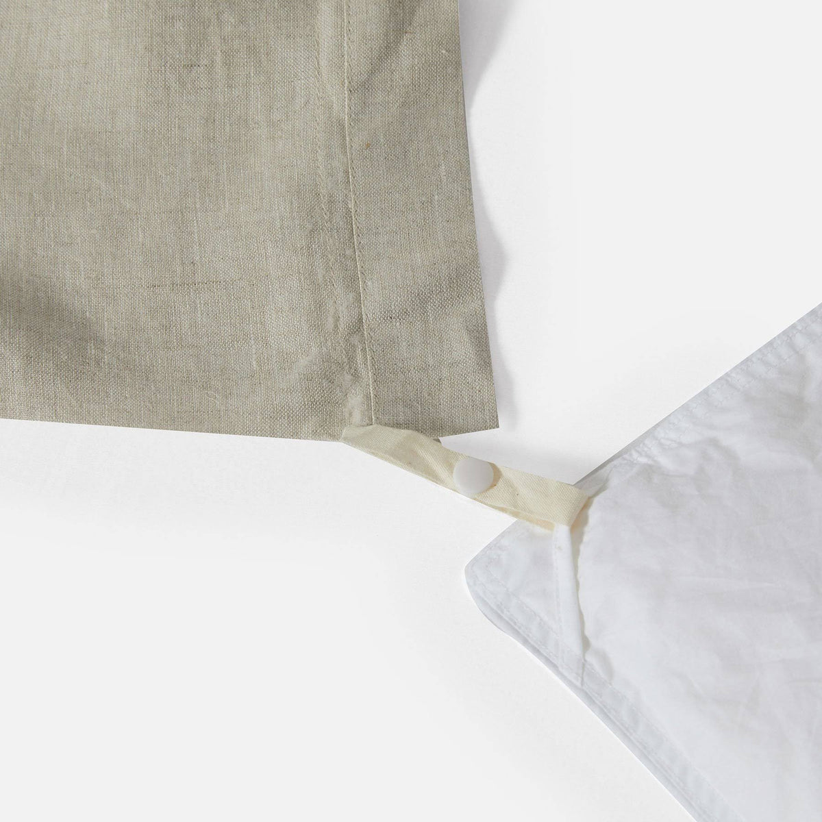 California King French Linen Duvet Cover Z32927