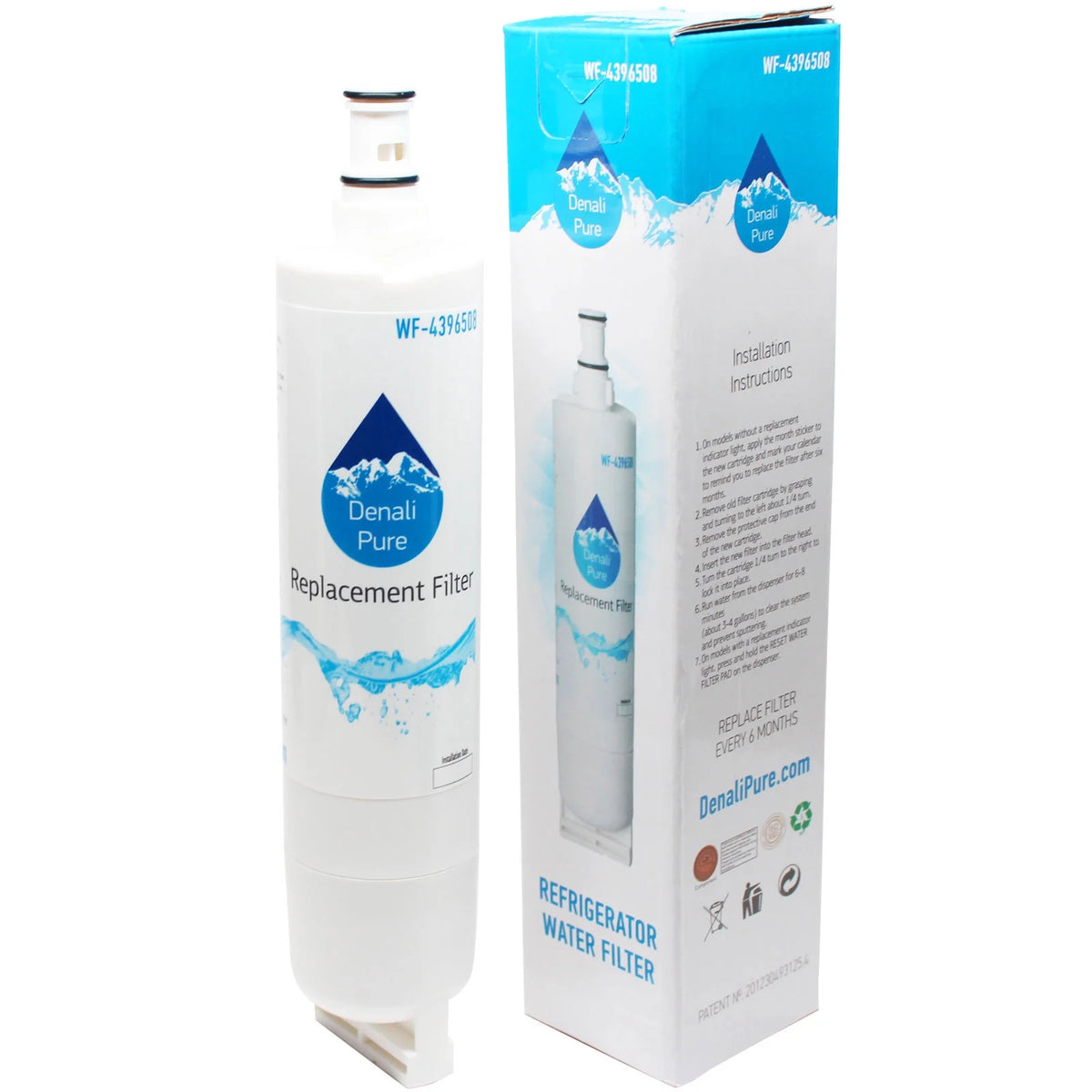 2-Pack Refrigerator Water Filter Cartridge E421768
