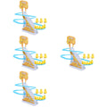 Stair Climbing Toy Roller Coaster 4 Sets Slide Childrens Toys G819