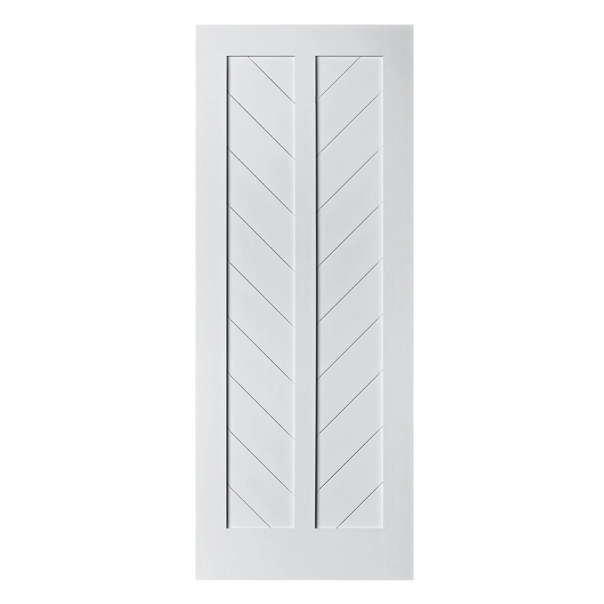 MDF Primed White Interior Barn Door Slab Y3506