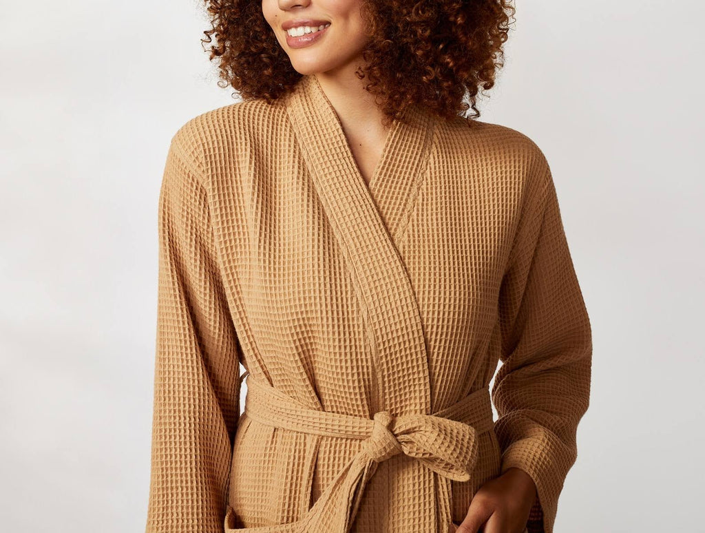 Organic Waffle Robe A78546