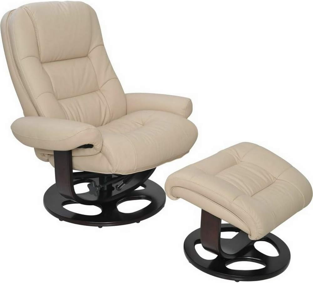 Marlene-Gray Pedestal Recliner Q37620