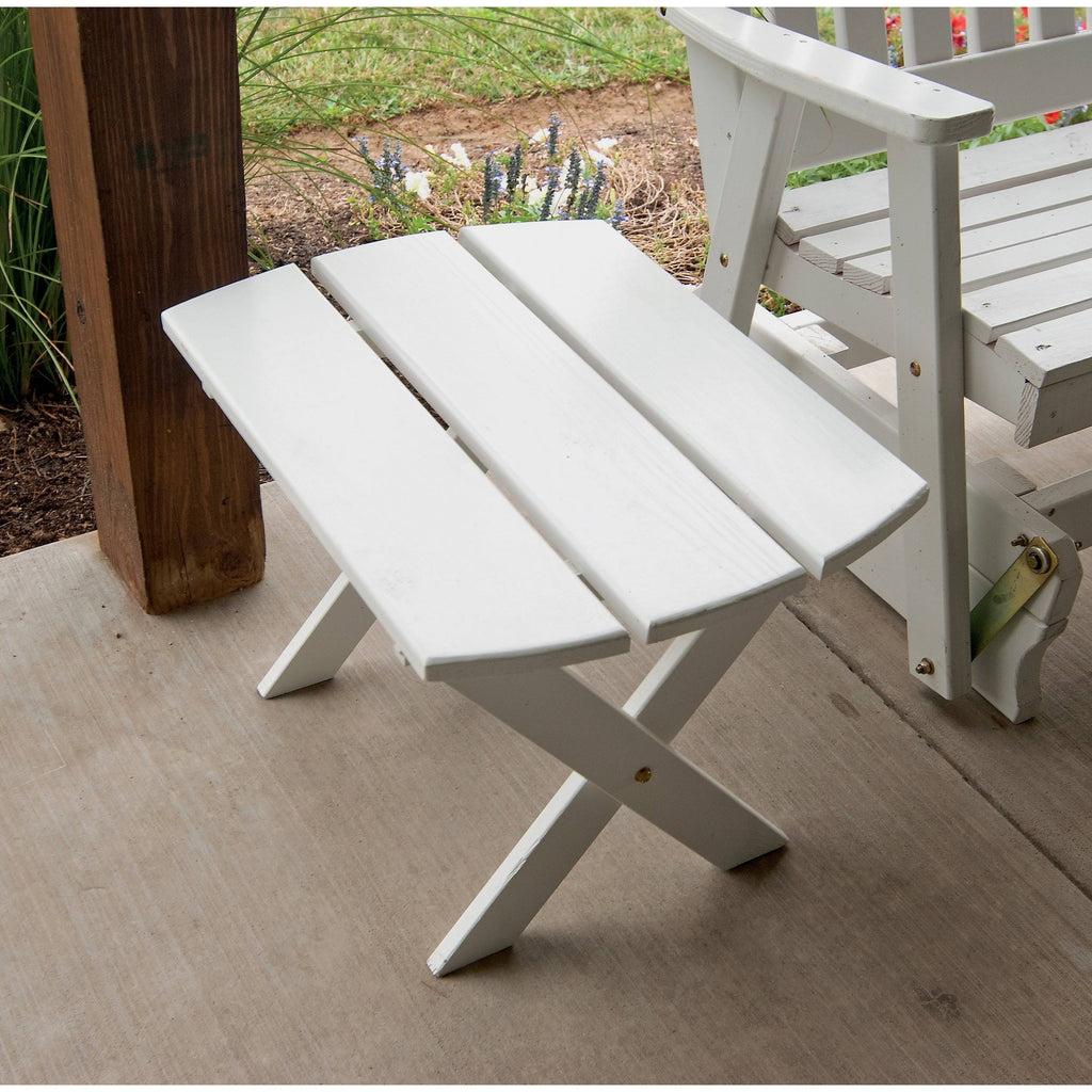 Lime Green Folding Oval End Table U667