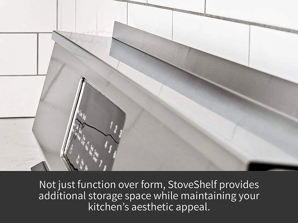 Black Magnetic Shelf, 30" Length Y4555