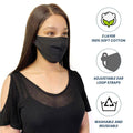 Cotton Face Mask Pack Washable Reusable Double Layer Adjustable Ear Unisex K90101
