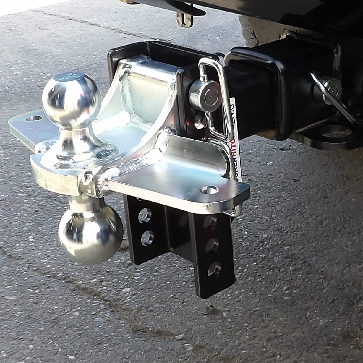 Combo Ball Mount with Sway Control Tabs, 12,000 lbs, Fits 2-1/2" Hitch B969135