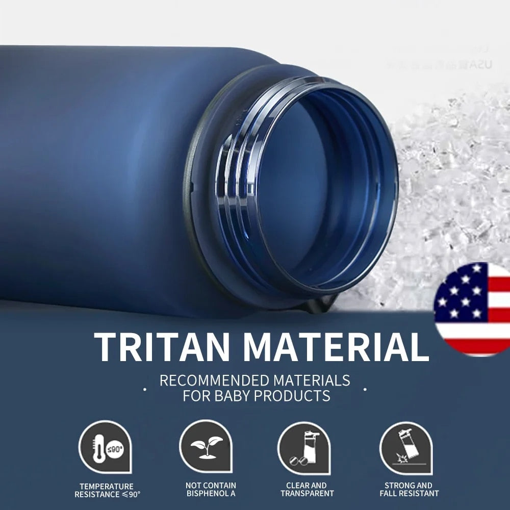 Blue 800ML BPA Free Leak Proof Water Bottle E8521