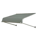4 ft. Aluminum Door Canopy Awning in Gray N71708